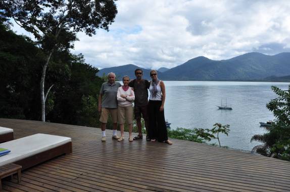No hotel em Picinguaba, no litoral norte de São Paulo